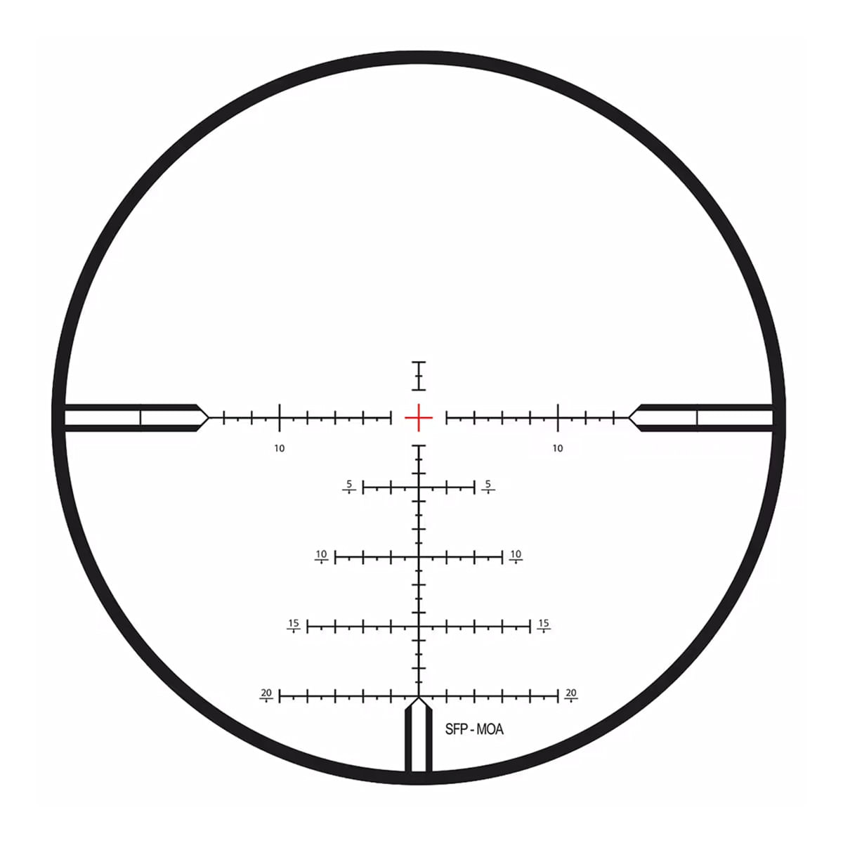 ZEISS Conquest V4 6-24x50mm Riflescope - Black ZBi (#68) 6-24 x 50 mm